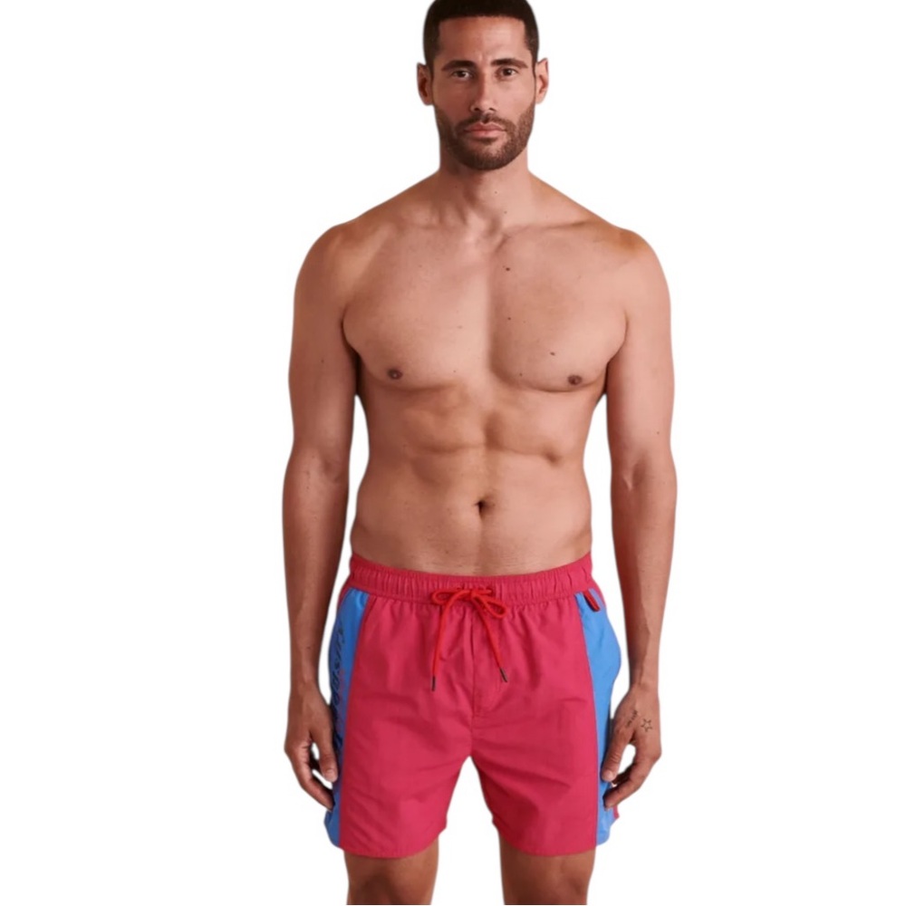 NWT Diesel ($125Cad) Fuchsia CAYBAY Volley Swimsuit